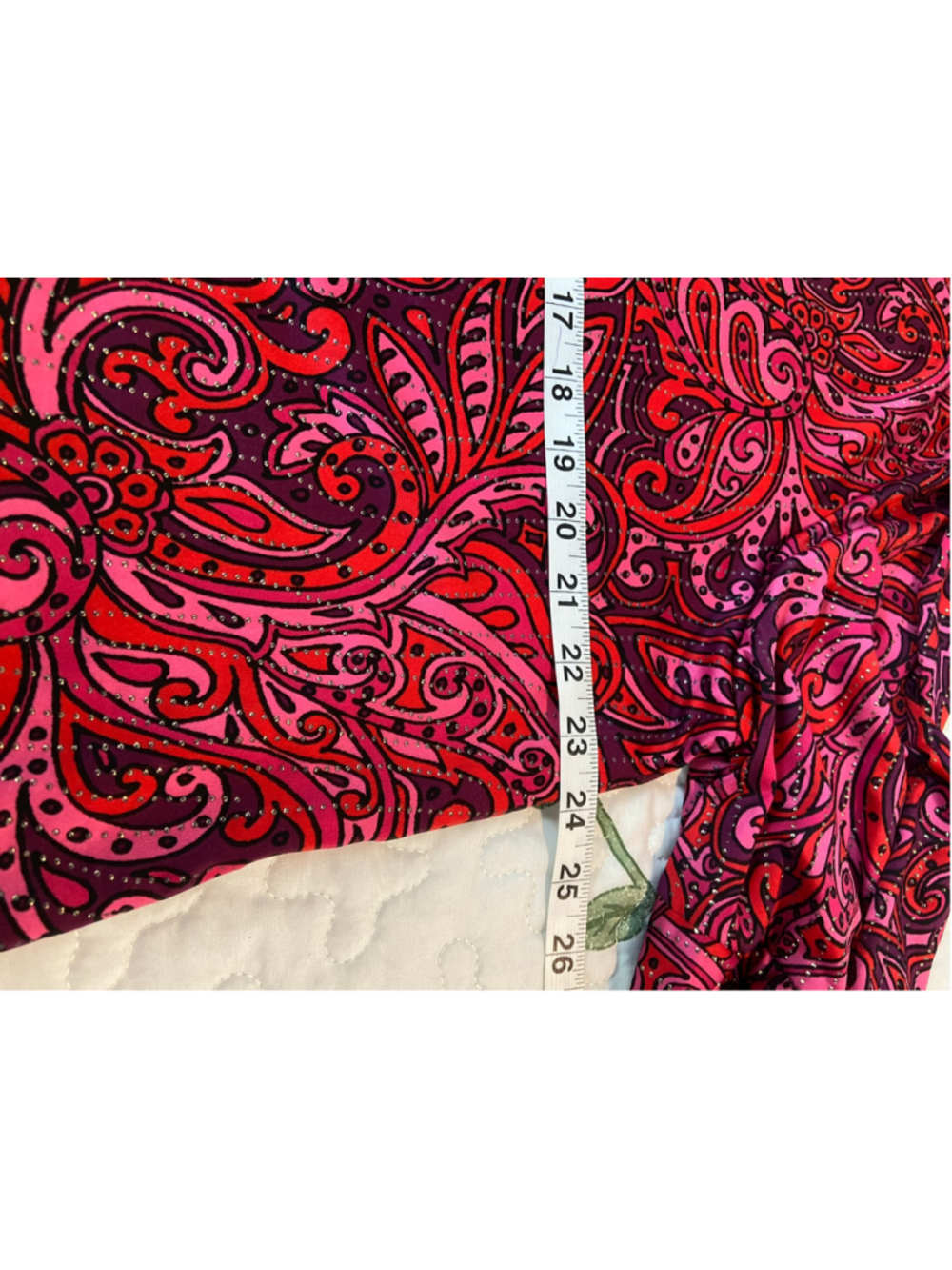 Ruby, Rd. Blouse size 2X. - Picture 6 of 8